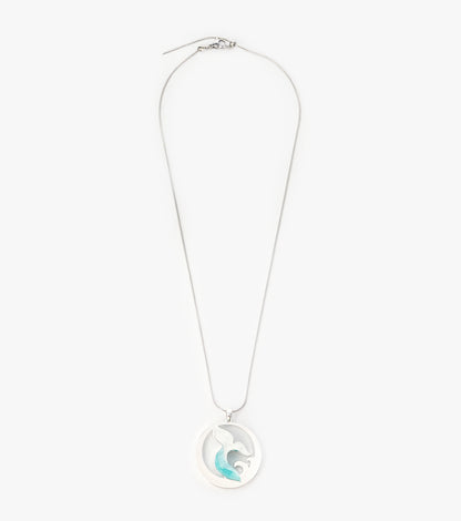 Deep Dive Whale Tail Necklace