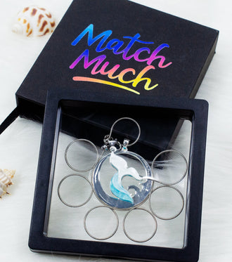 Whale Tail Necklace Ocean Acrylic Resin Statement Jewelry for Women