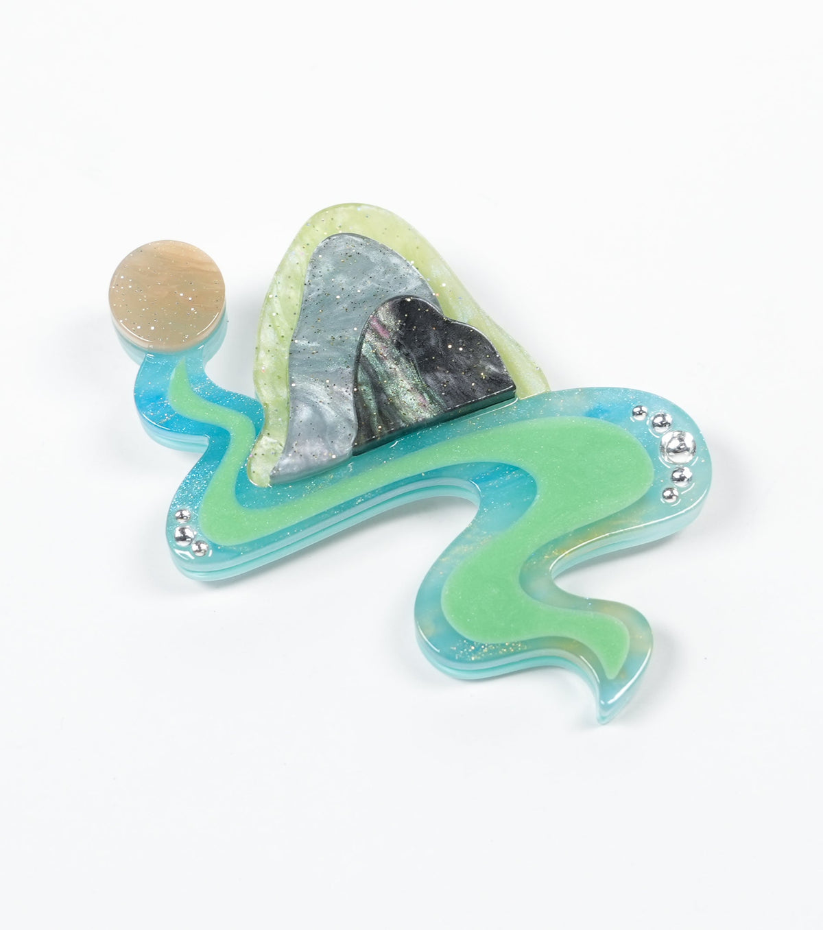 Great Green Escape Brooch - Match Much product image 2