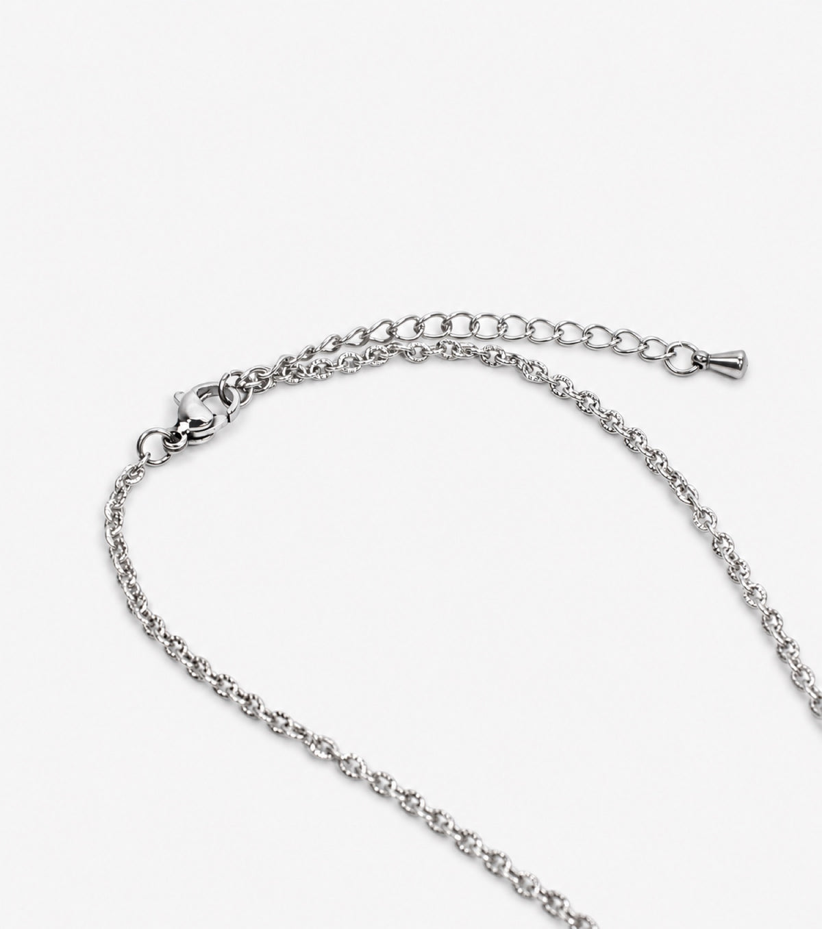 Seafoam Seahorse Necklace, detail view