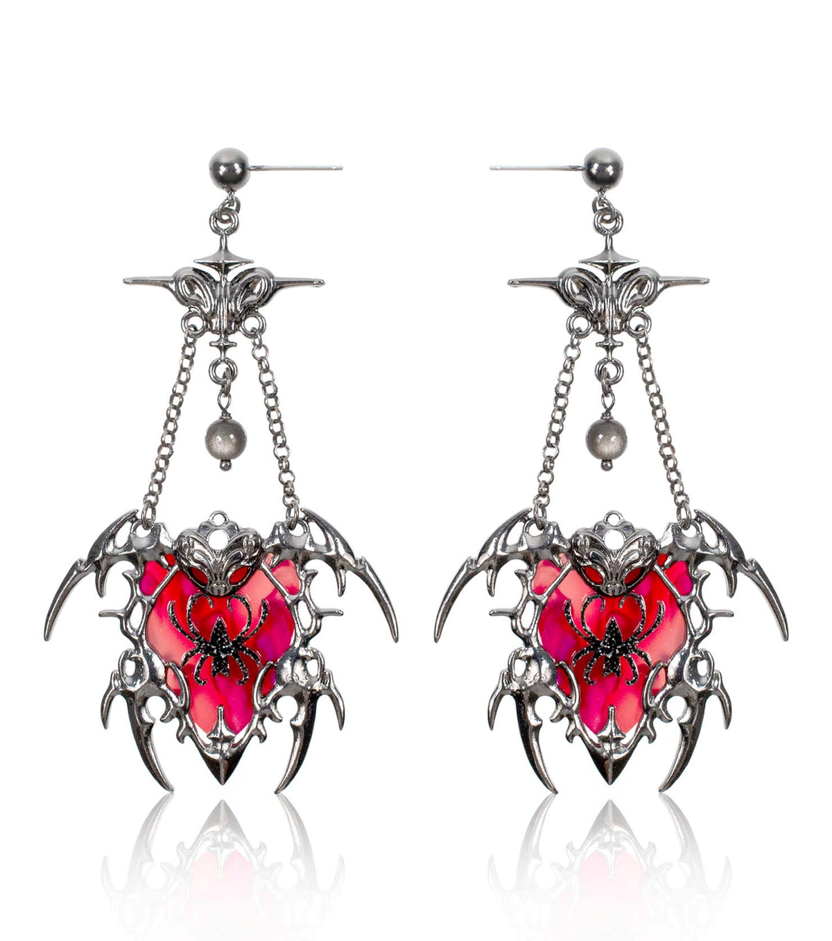 the forbidden heart earrings - match much product image 1