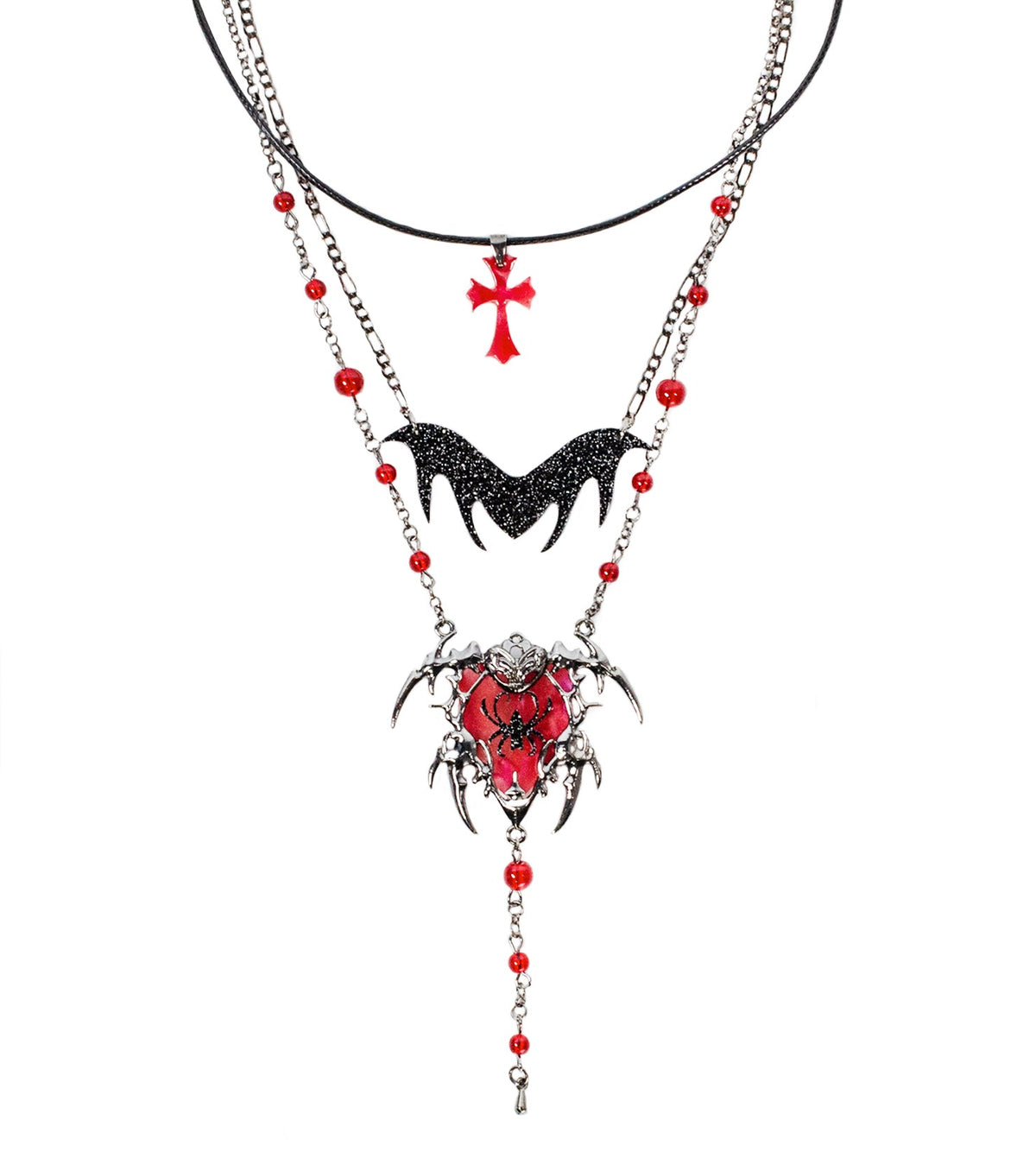 the forbidden heart necklace - match much product image 1