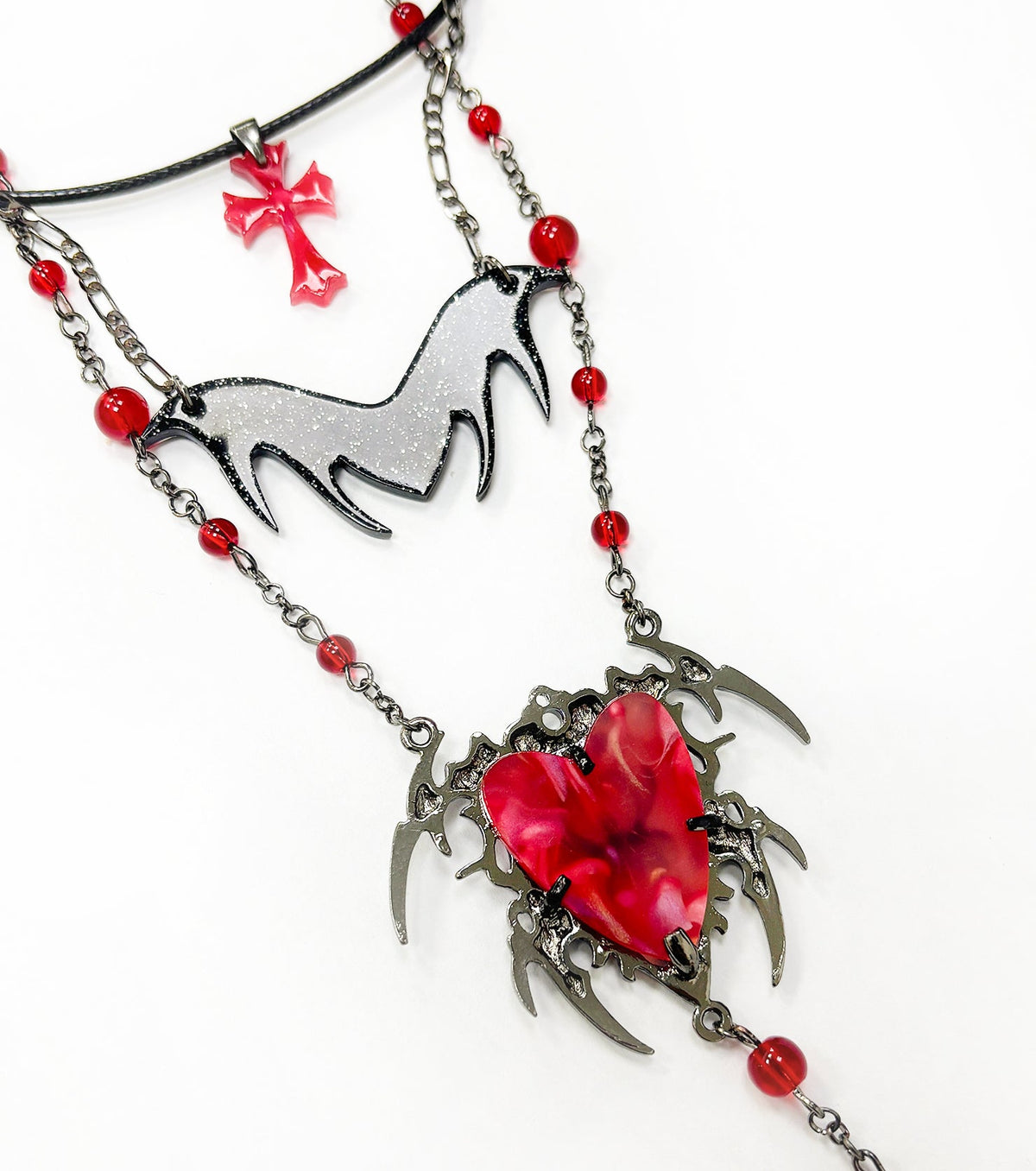 the forbidden heart necklace - match much product image 3