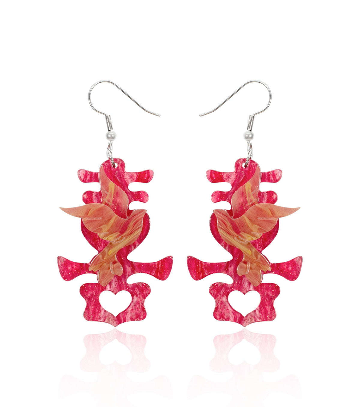 Double Joy Lovebird Earrings - Match Much product image 1