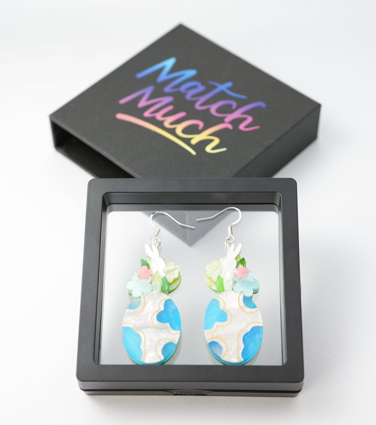 garden egg hunt earrings - match much product image 5