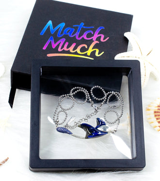 Manta Necklace Ocean Acrylic Resin Statement Jewelry for Women