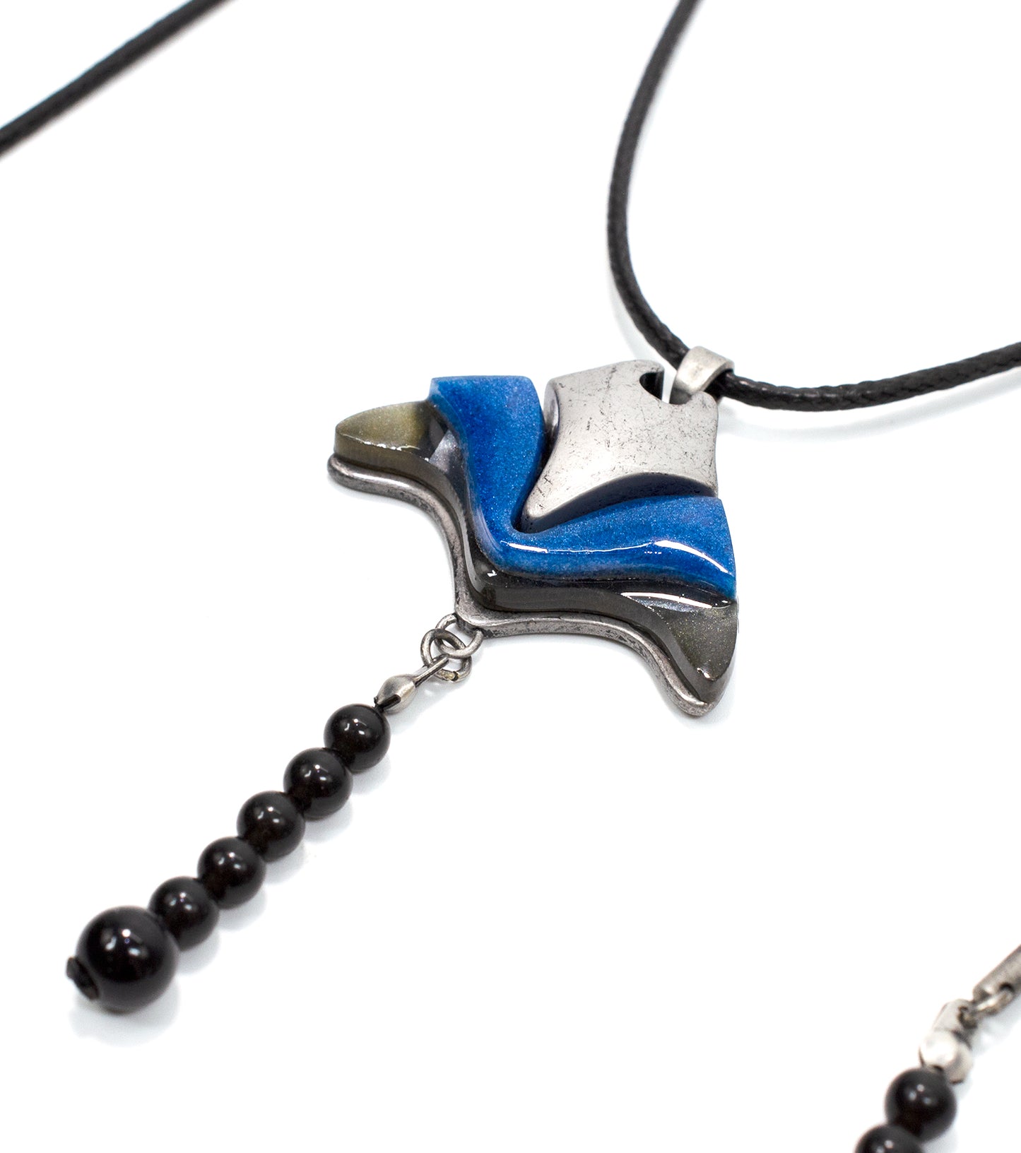 sea glider manta ray necklace