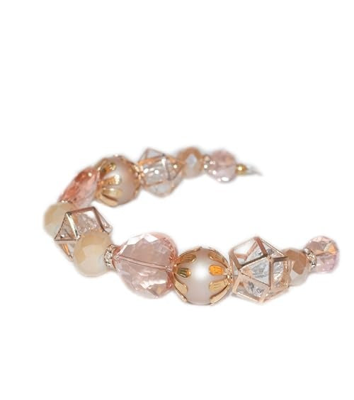 MATCH MUCH coral glass bead strand GBS-5001-CORAL